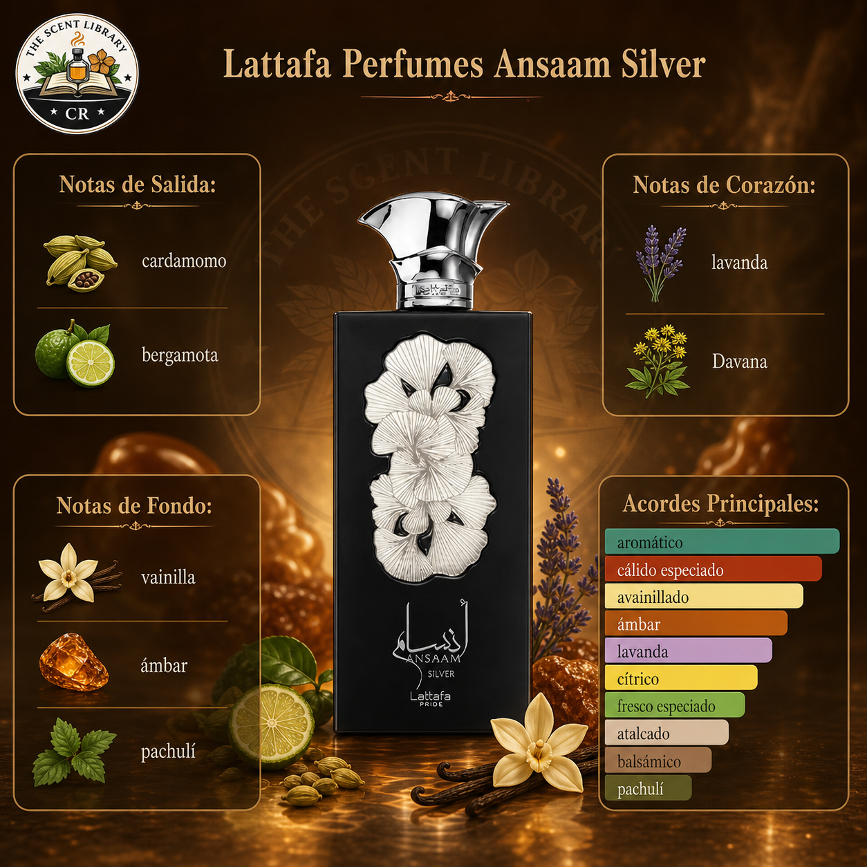 Lattafa Ansaam Silver