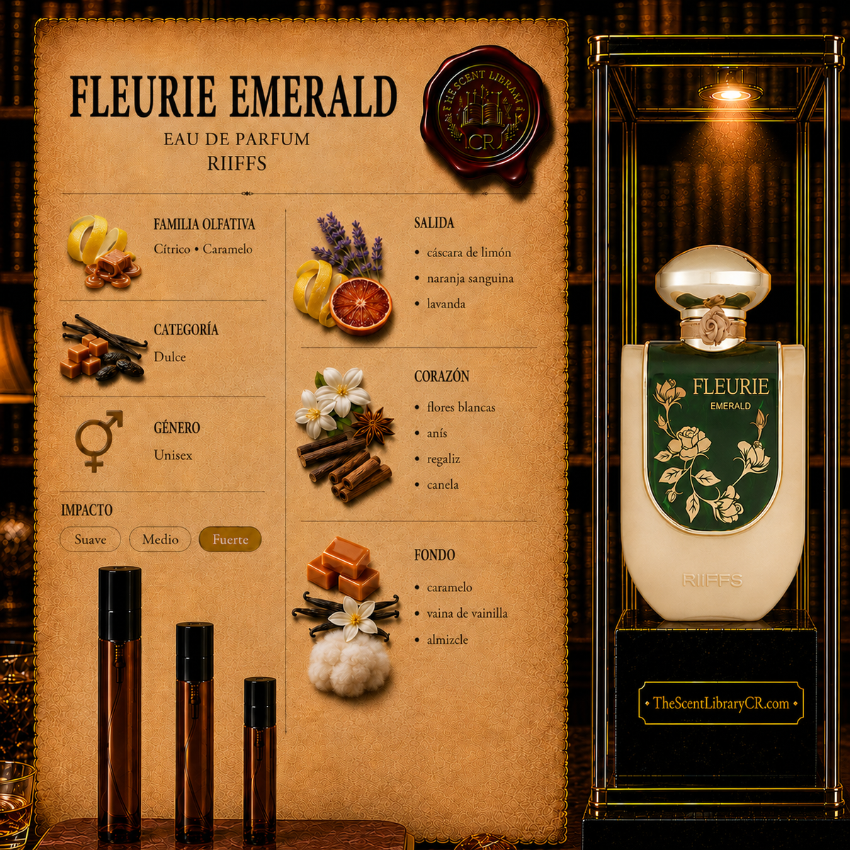 Imagen de notas de Riiffs Fleurie Emerald