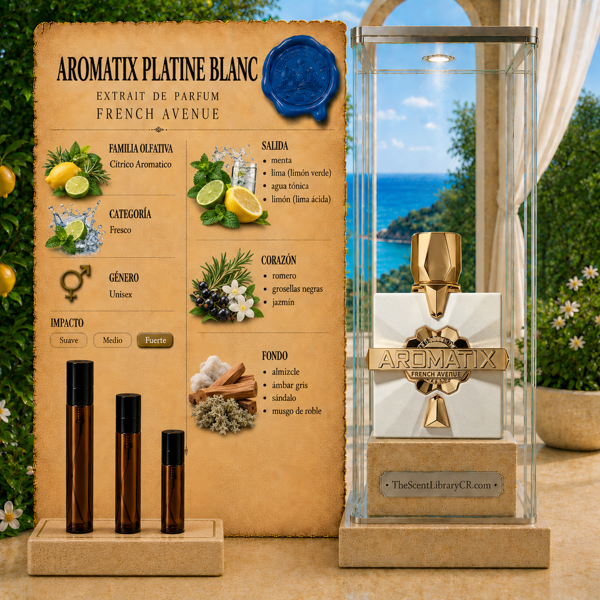 French Avenue Aromatix Platine Blanc