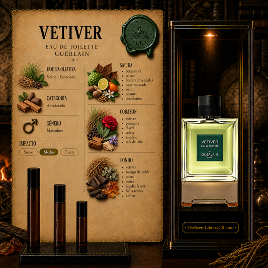 Imagen de notas de Guerlain Vetiver EDT