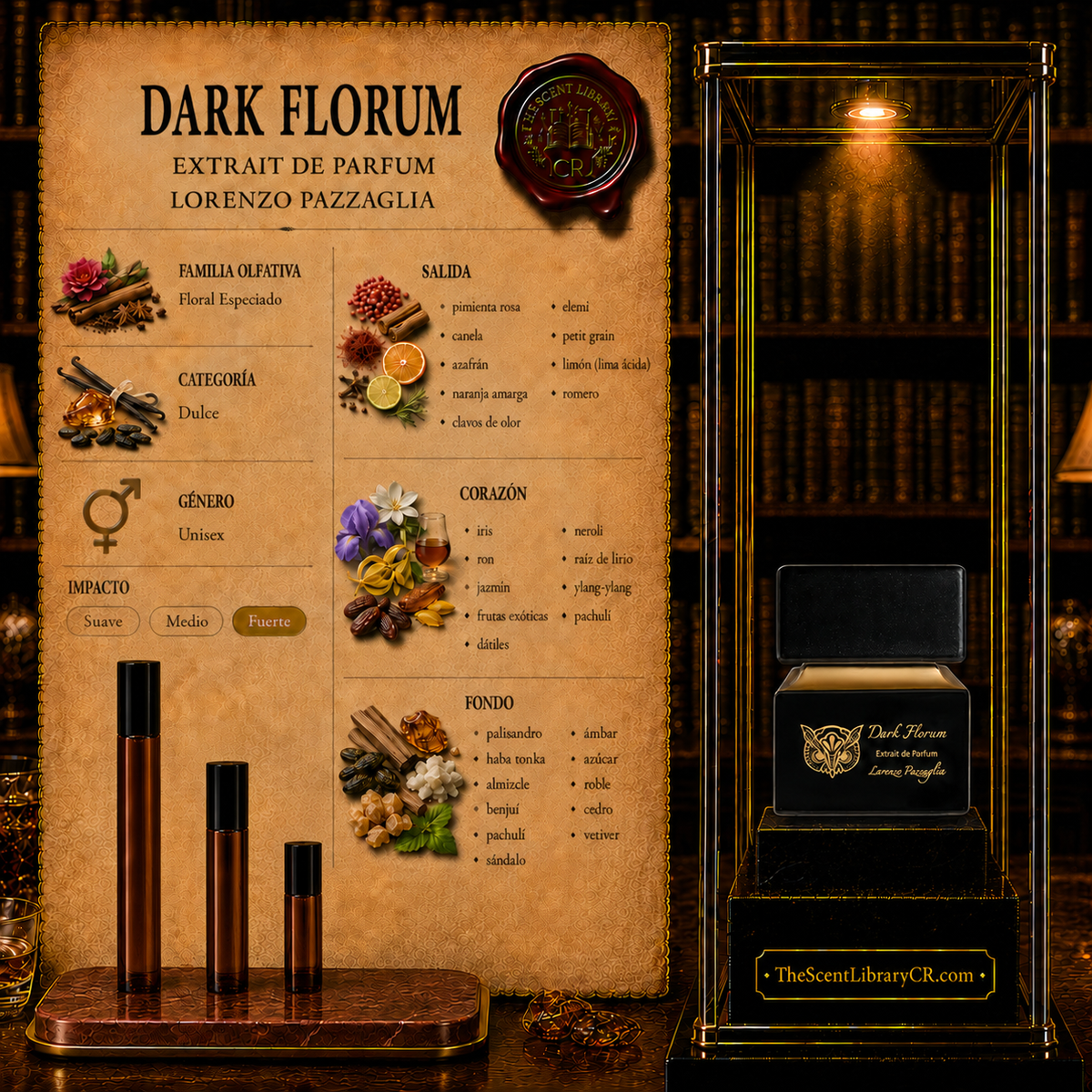 Imagen de notas de Lorenzo Pazzaglia Dark Florum