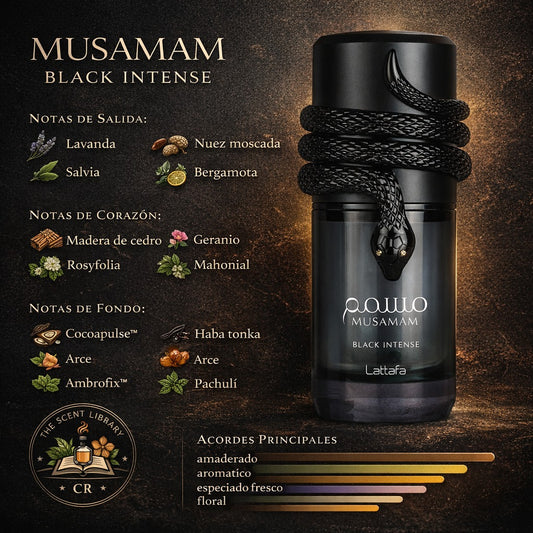 Lattafa Musamam Black Intense