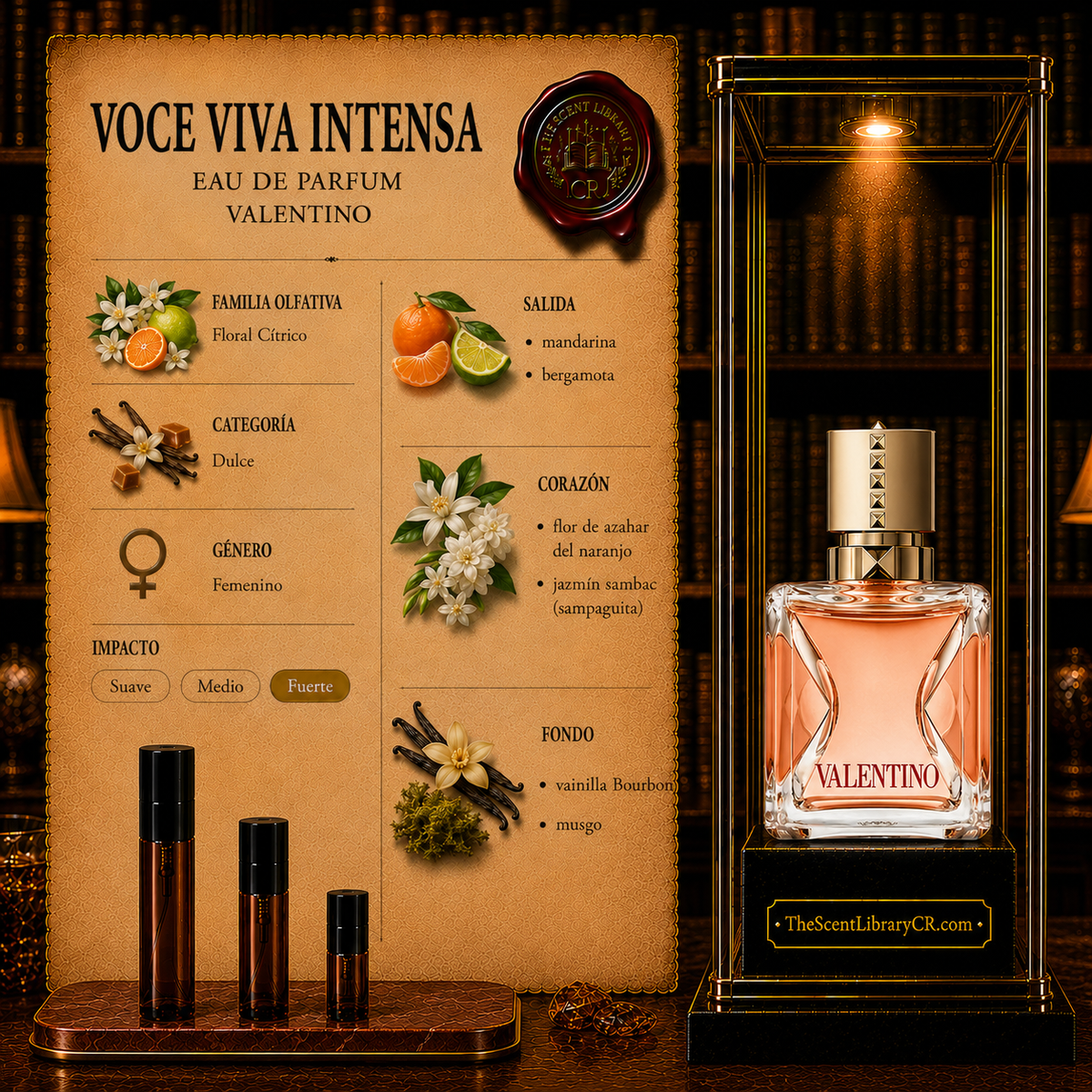 Imagen de notas de Valentino Voce Viva Intensa