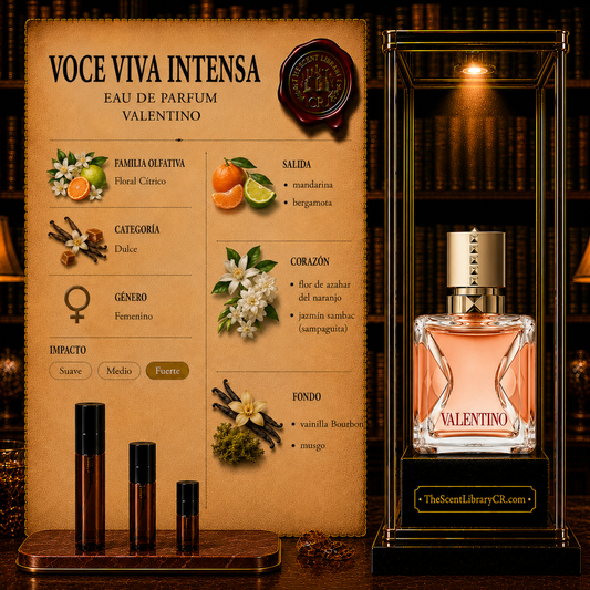 Imagen de notas de Valentino Voce Viva Intensa