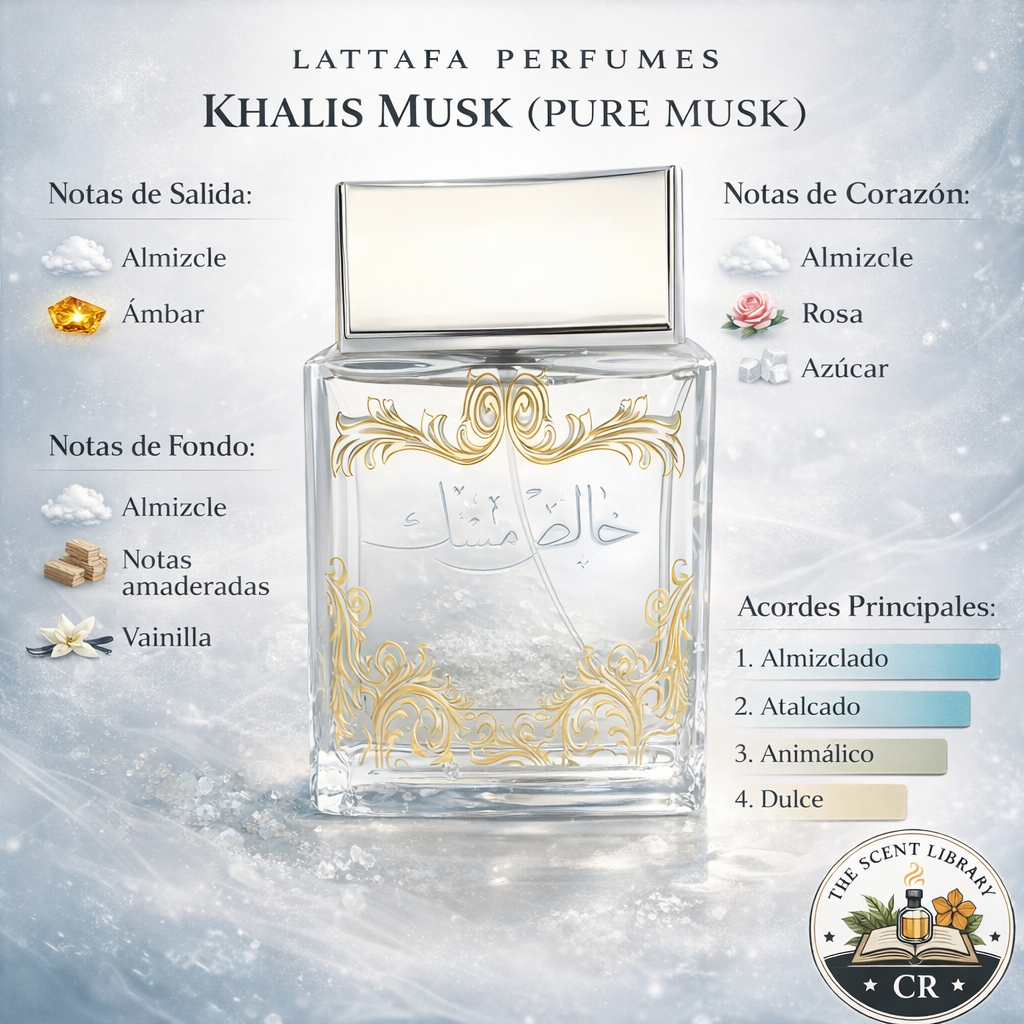 Lattafa Khalis Musk (Pure Musk)