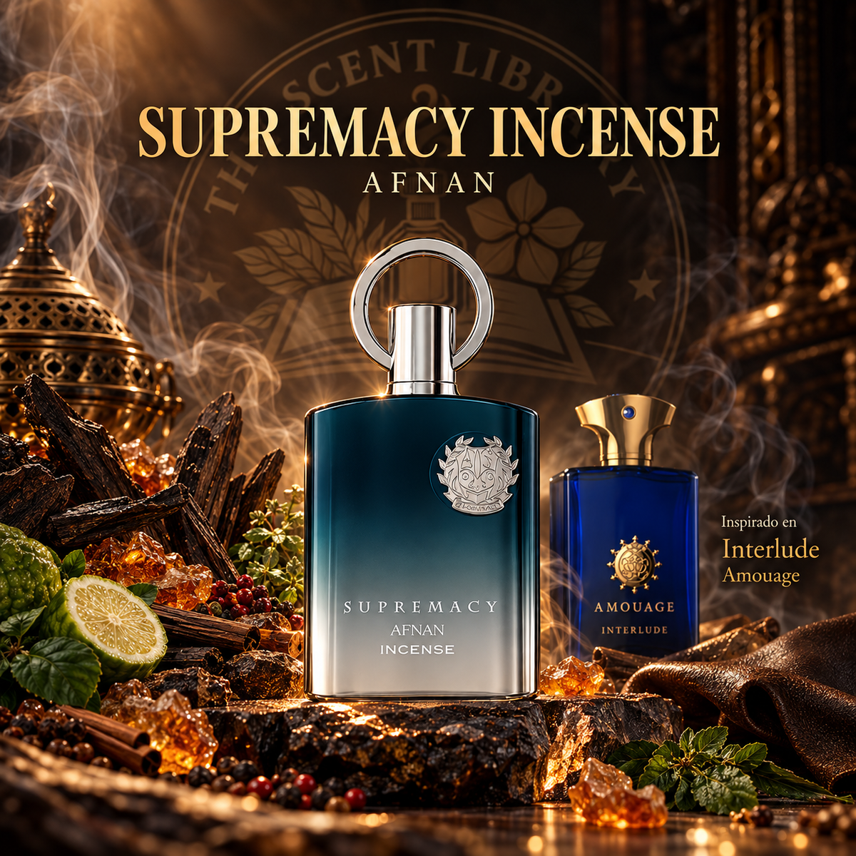Imagen visual de Afnan Supremacy Incense