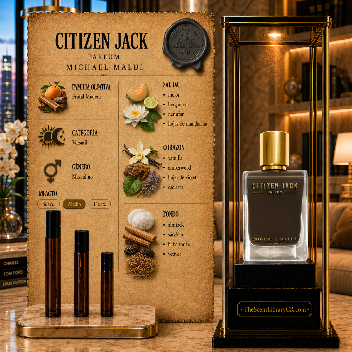 Imagen de notas de Michael Malul Citizen Jack Parfum