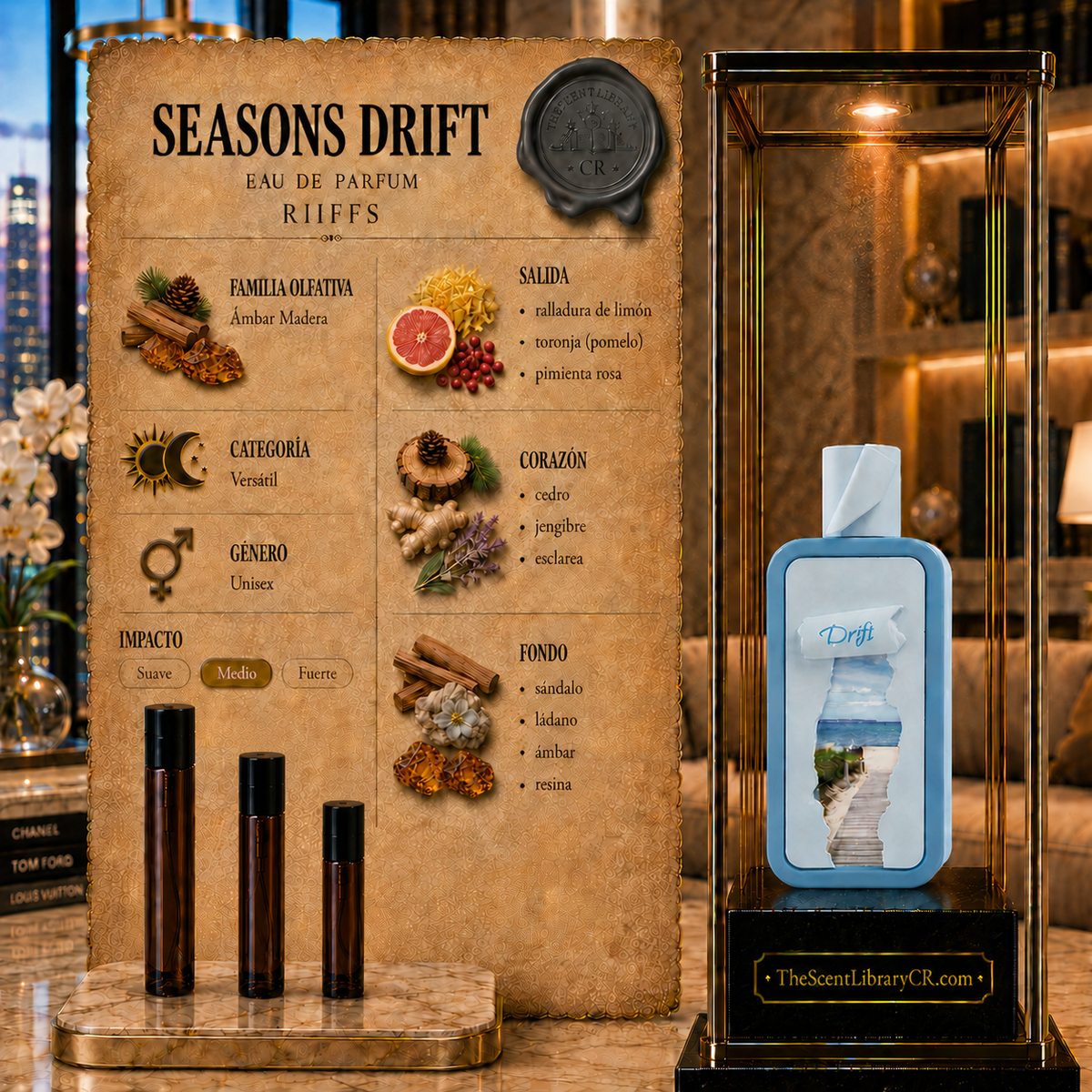 Imagen de notas de Riiffs Seasons Drift
