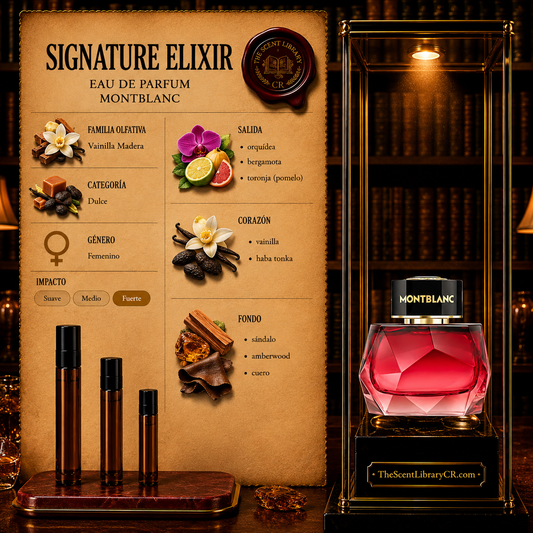 Imagen de notas de Montblanc Signature Elixir