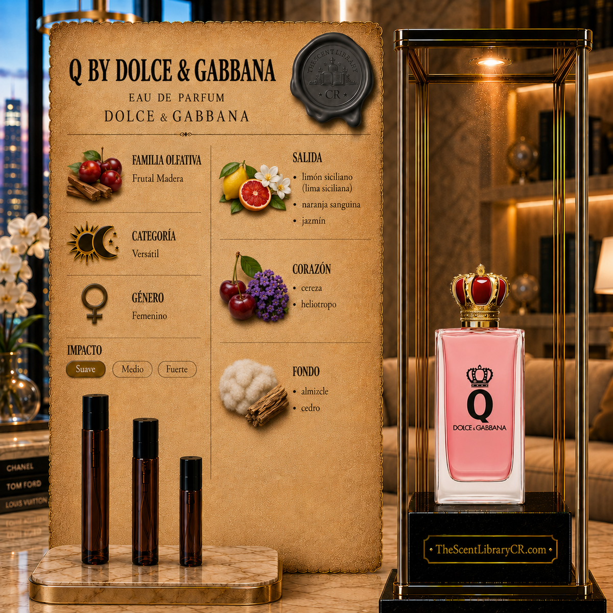Imagen de notas de Dolce & Gabbana Q By Dolce & Gabbana EDP