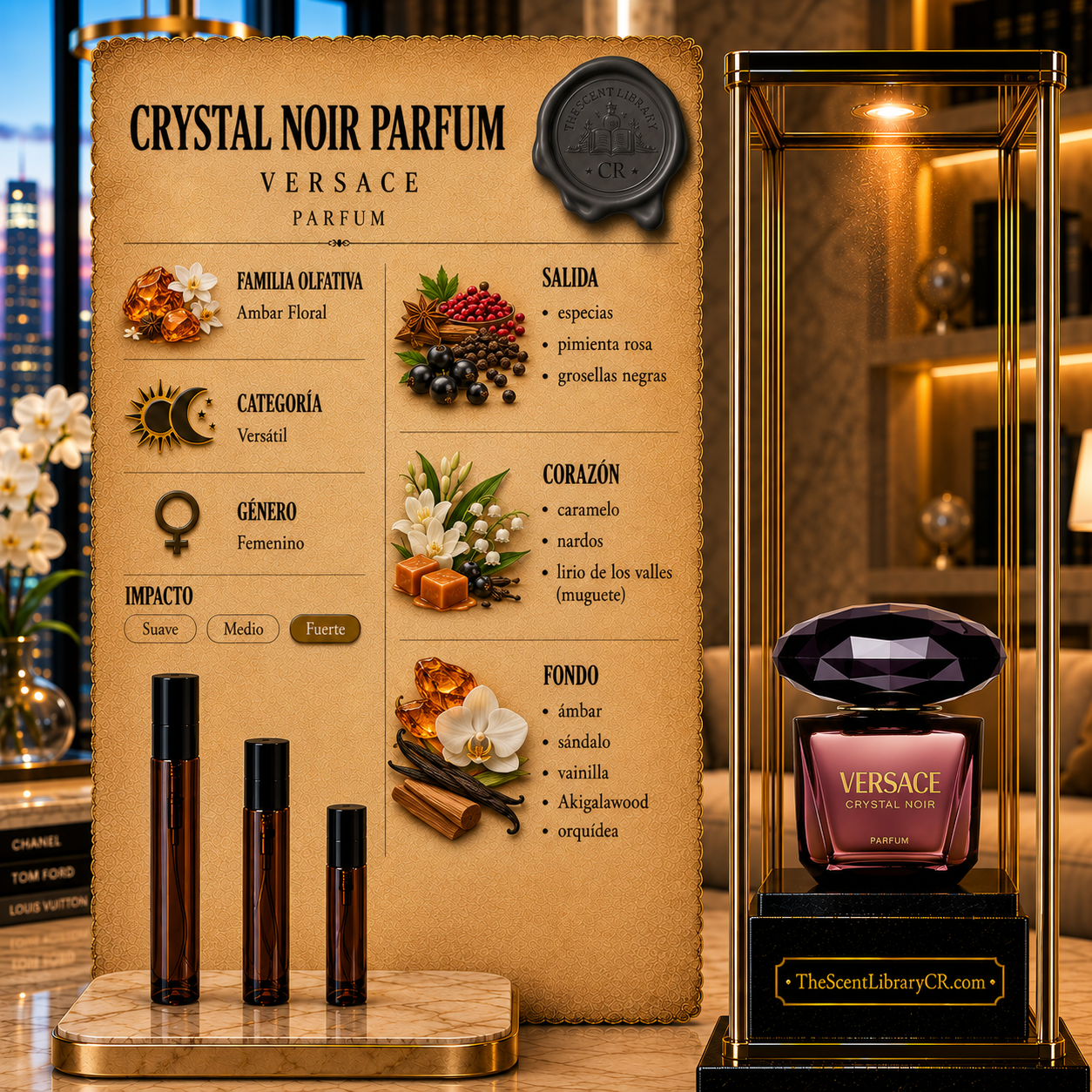 Versace Crystal Noir Parfum