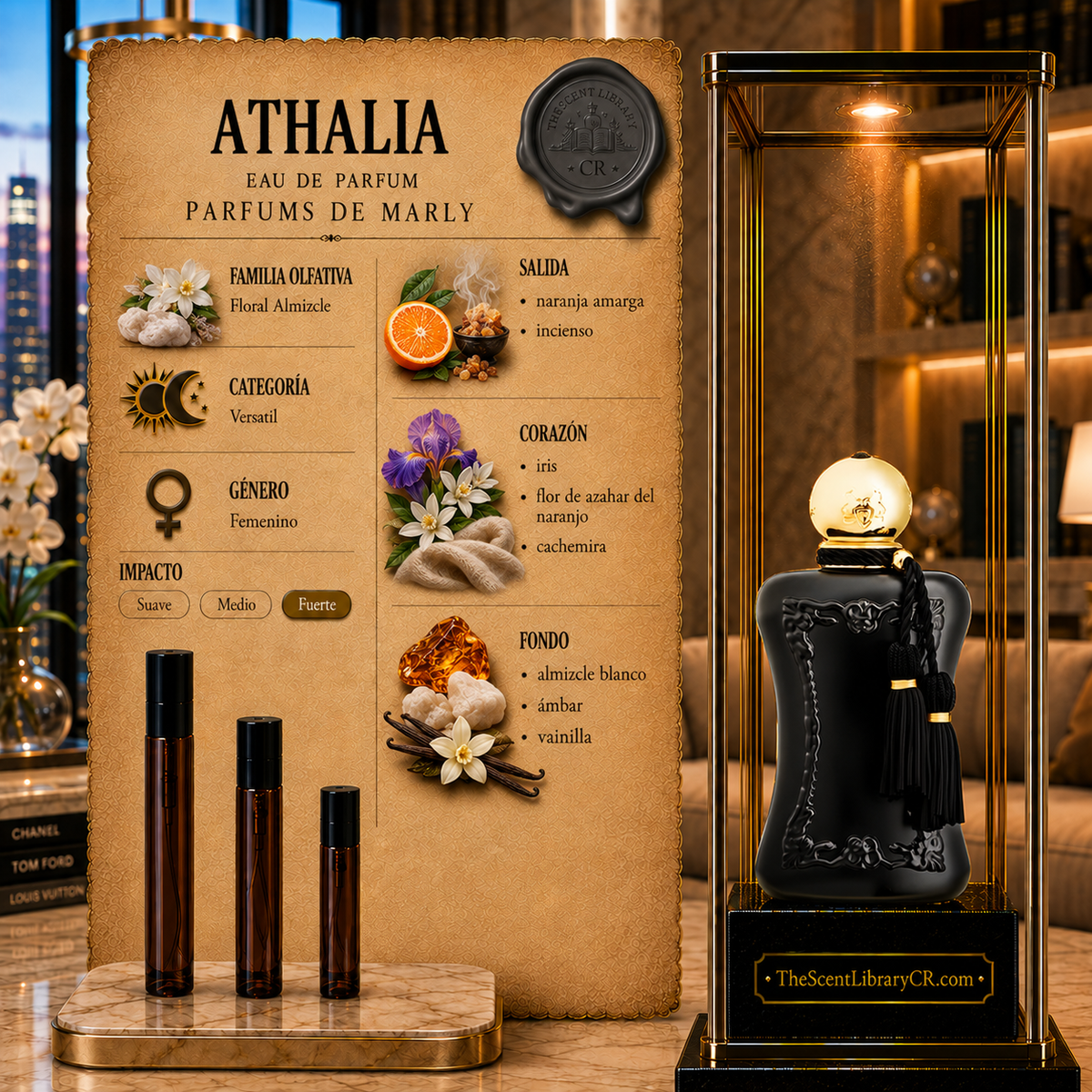 Imagen de notas de Parfums De Marly Athalia