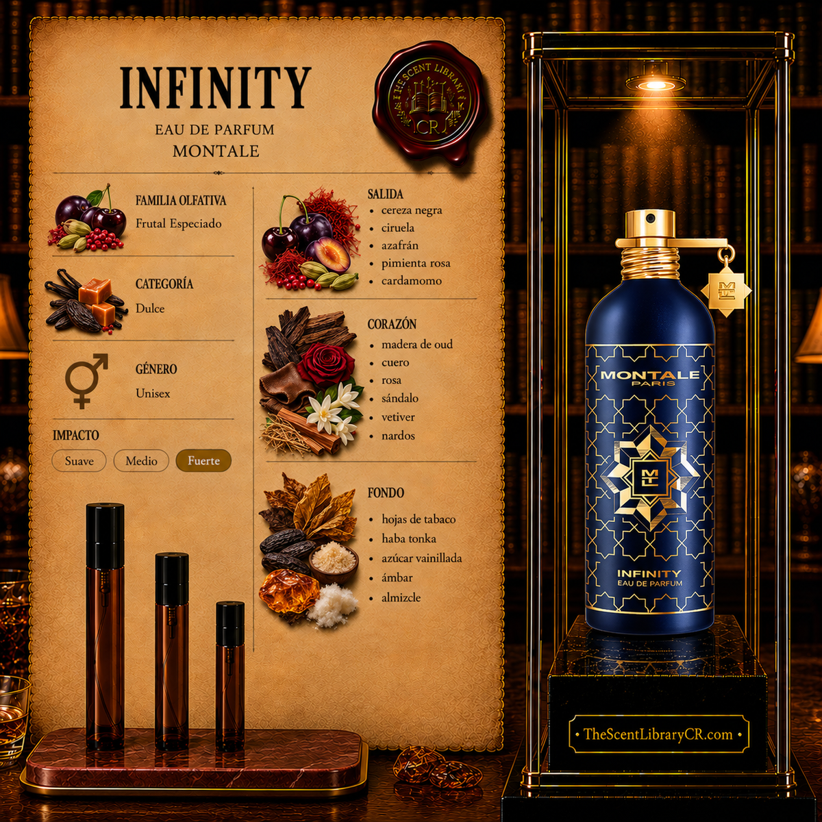 Imagen de notas de Montale Infinity