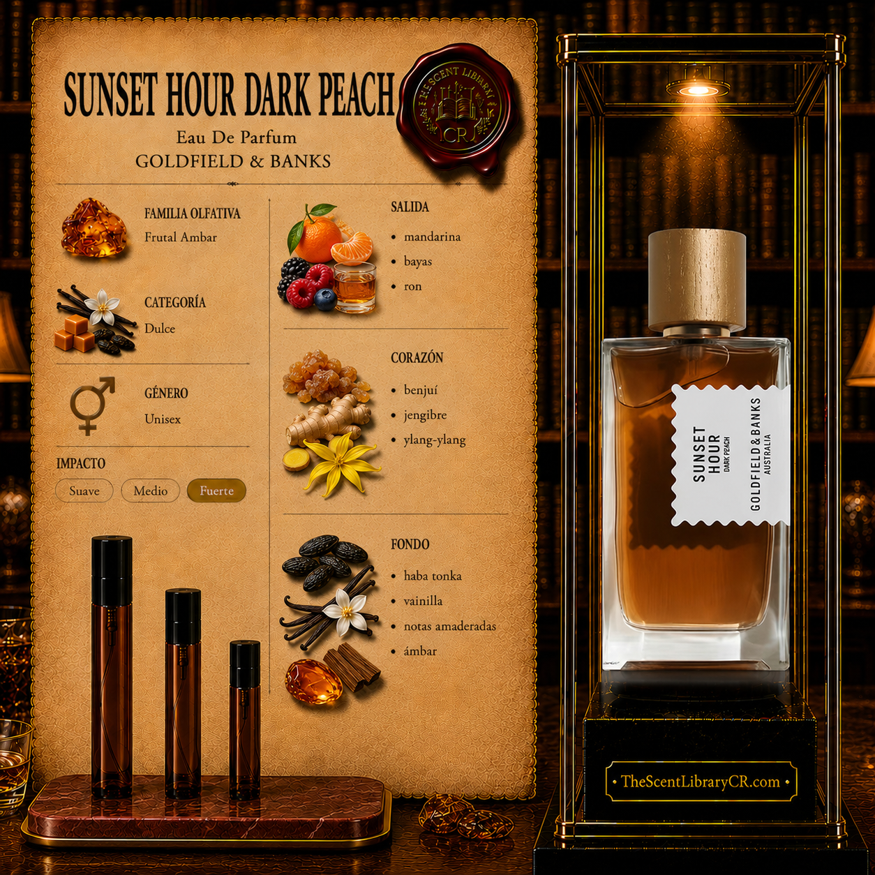 Goldfield & Banks Sunset Hour Dark Peach