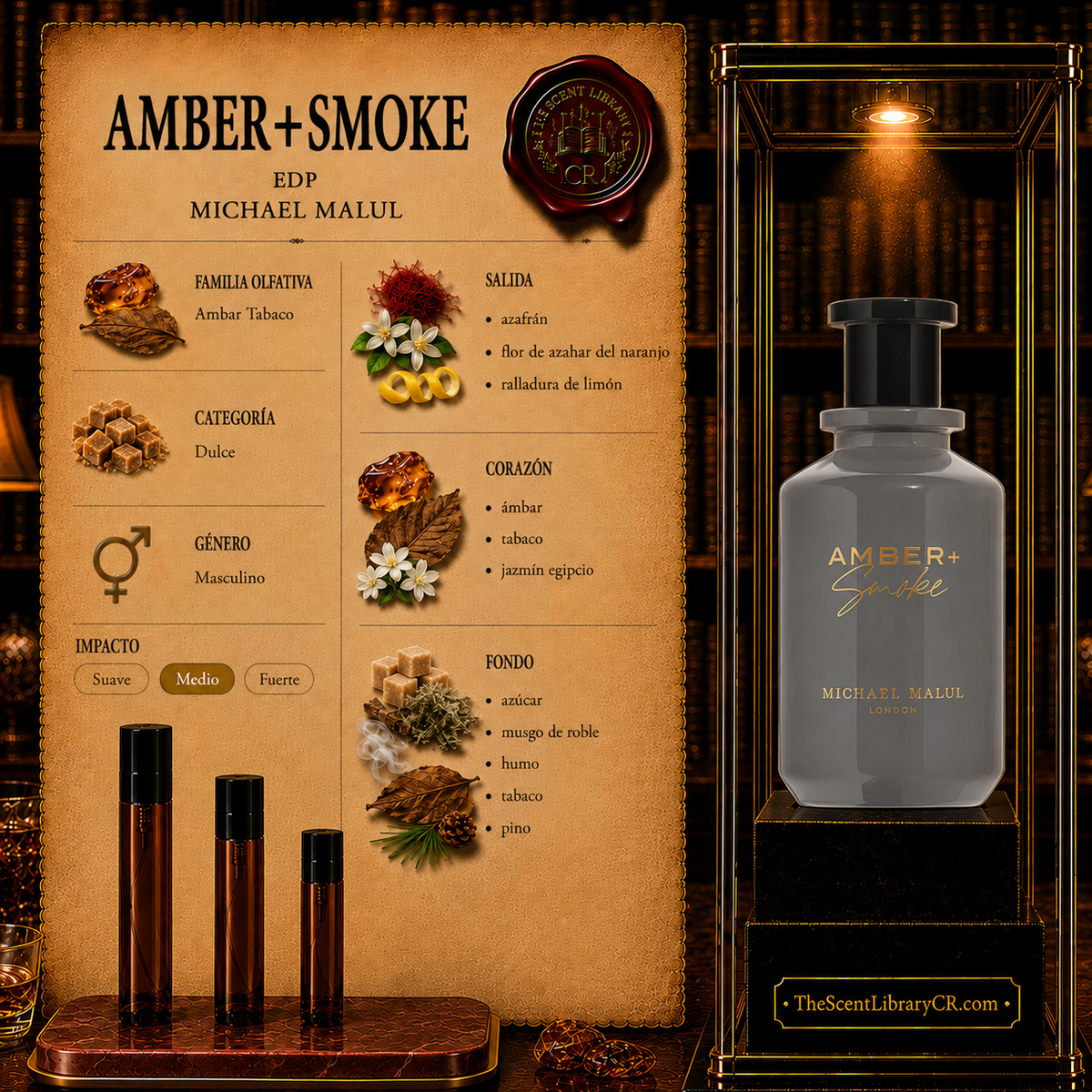 Imagen de notas de Michael Malul Amber+Smoke