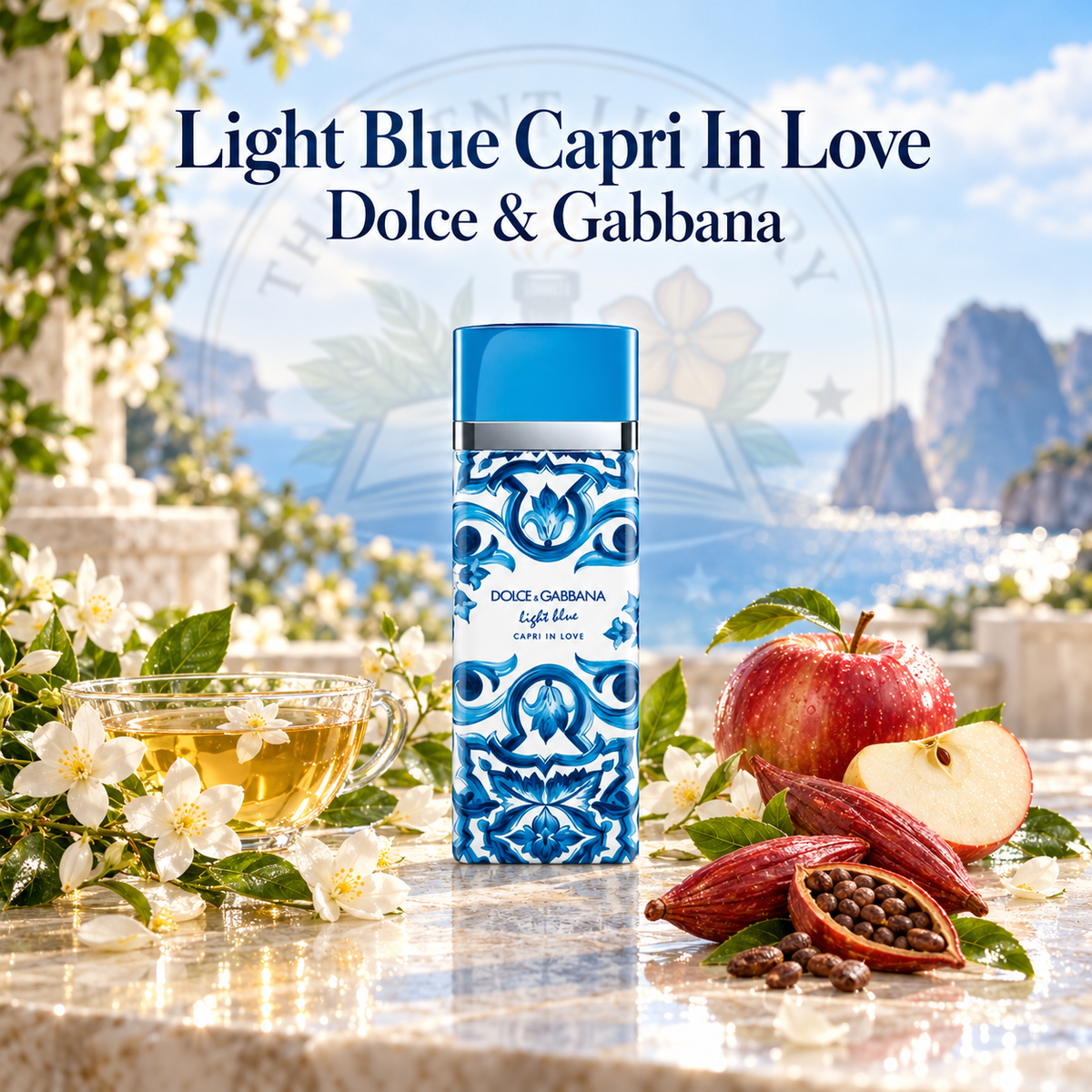 Dolce & Gabbana Light Blue Capri In Love