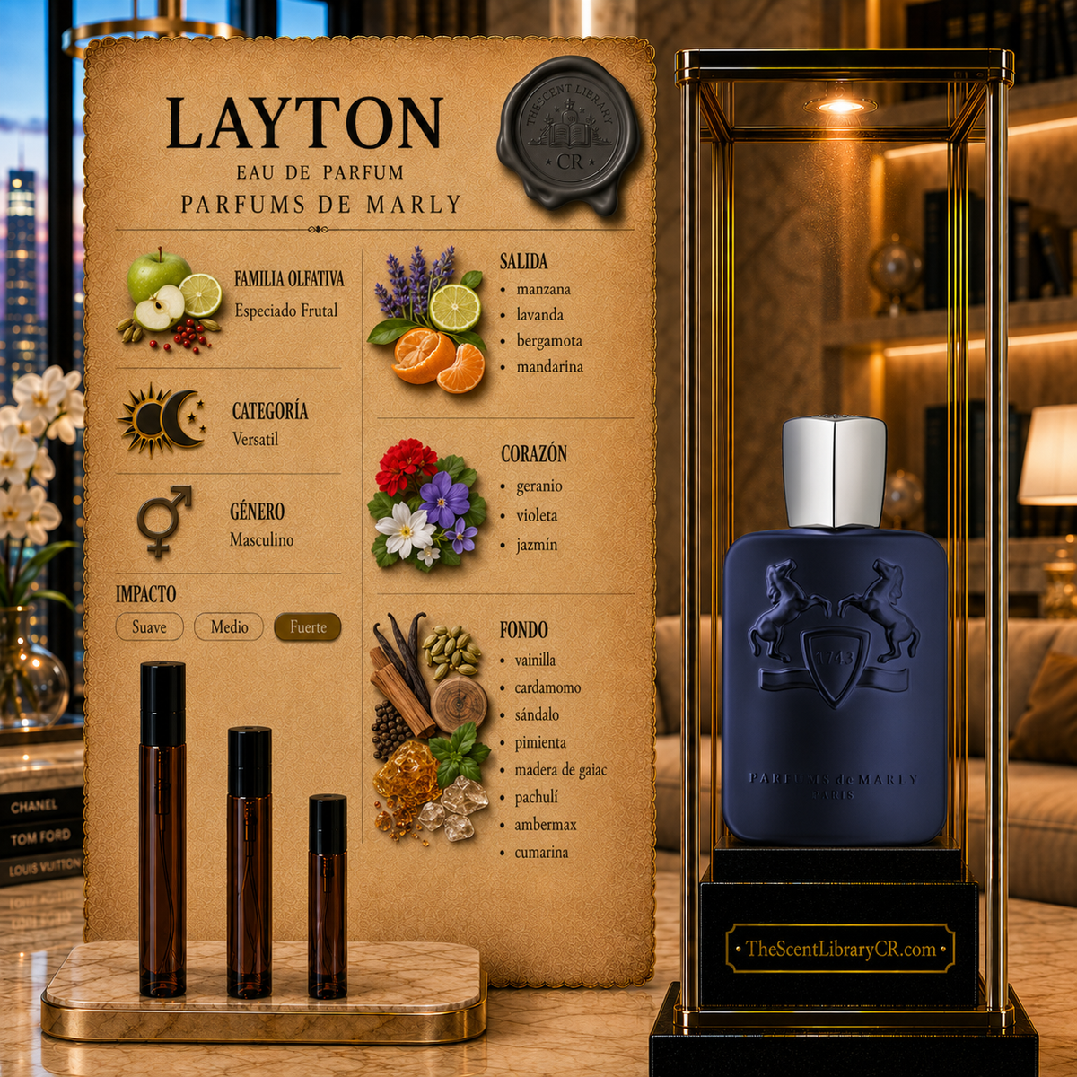 Imagen de notas de Parfums de Marly Layton