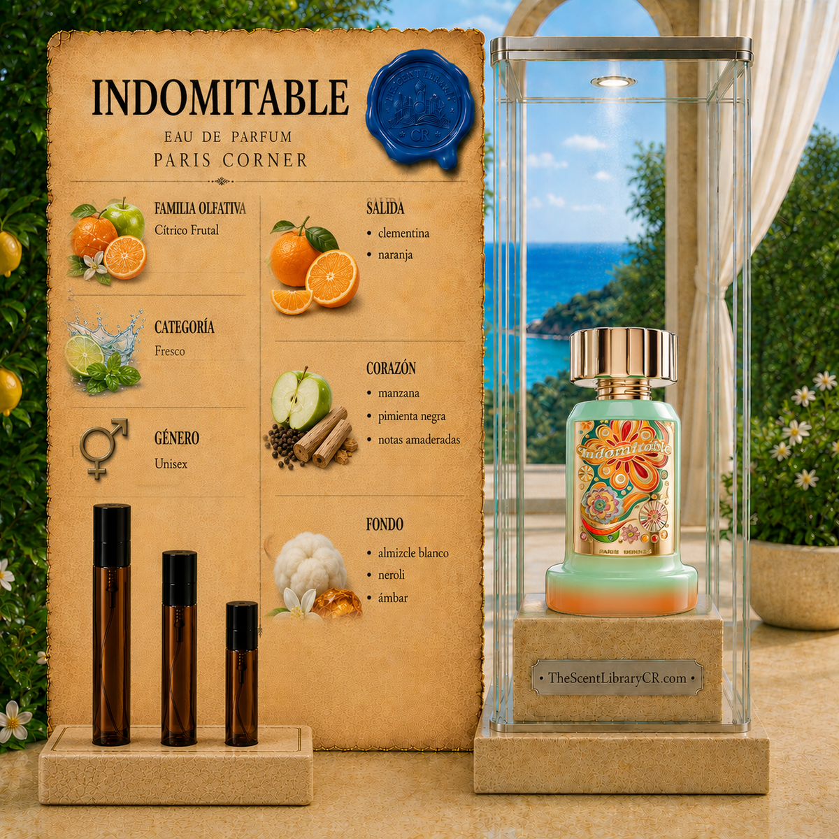 Imagen de notas de Paris Corner Indomitable