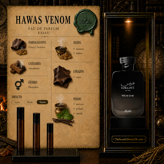 Imagen de notas de Rasasi Hawas Majestic