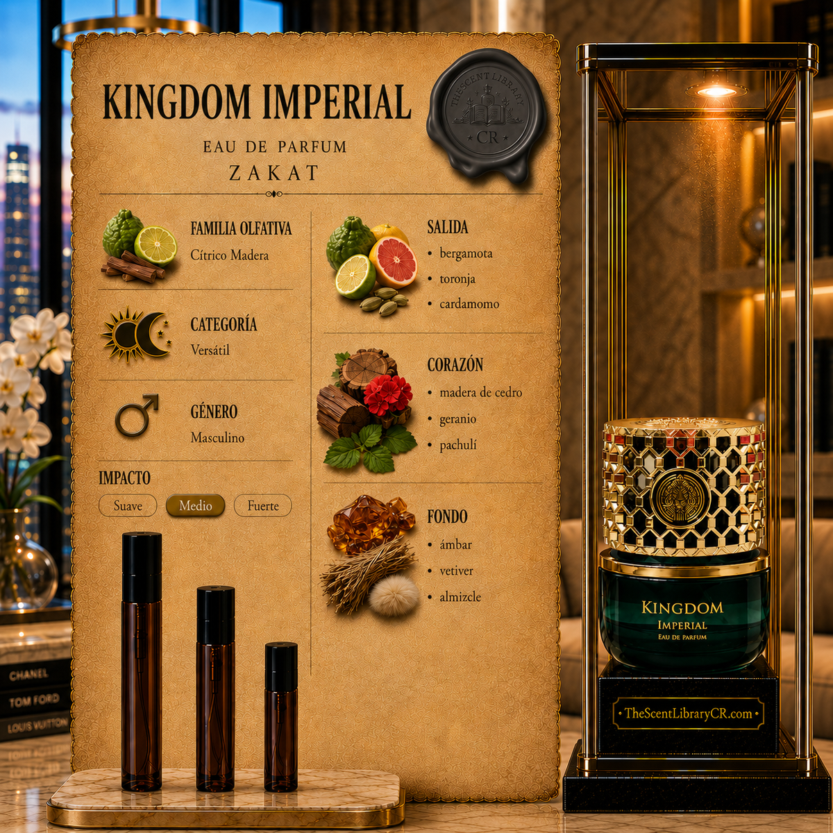 Imagen de notas de Zakat Kingdom Imperial