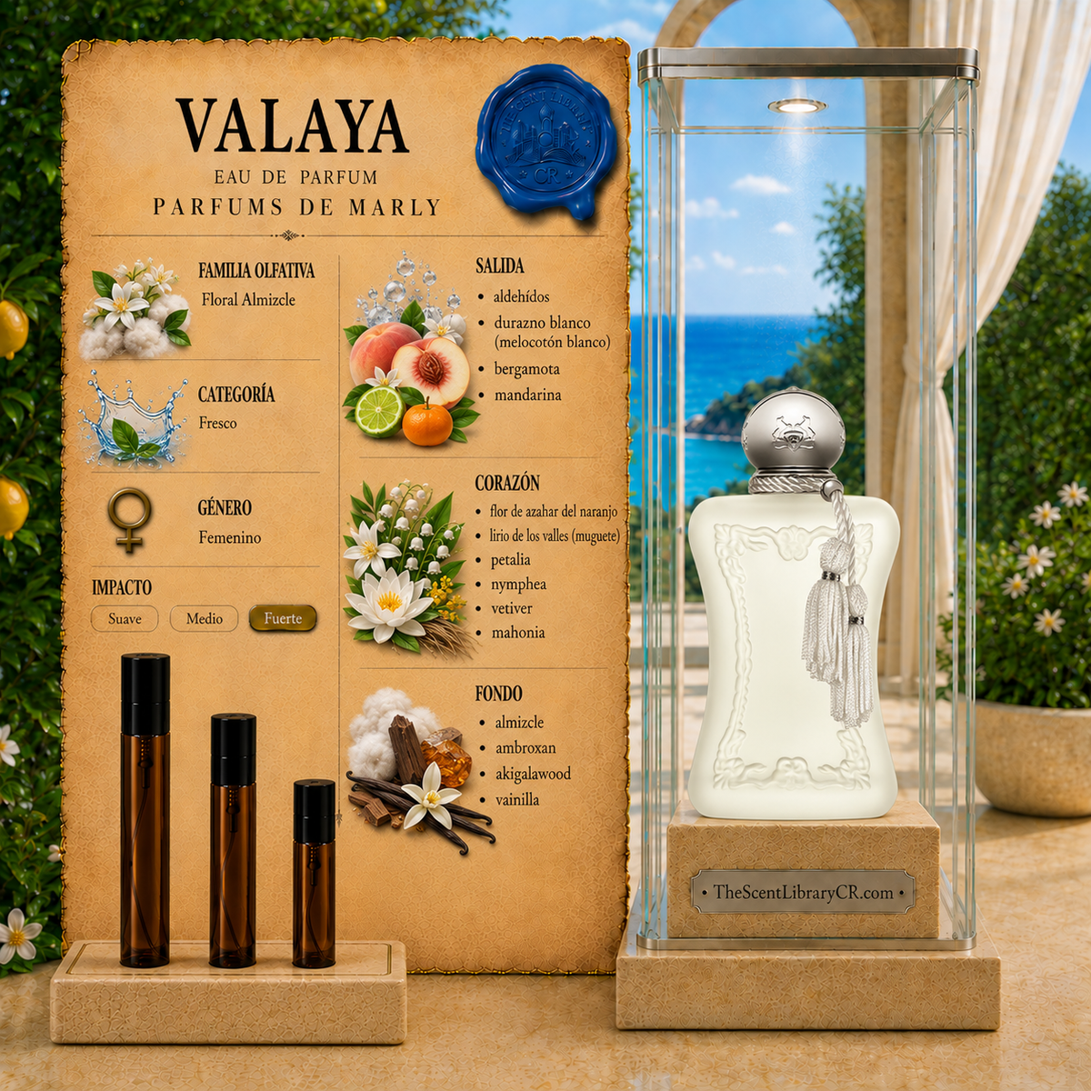 Imagen de notas de Parfums De Marly Valaya