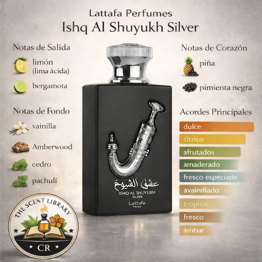 Lattafa Ishq Al Shuyukh Silver