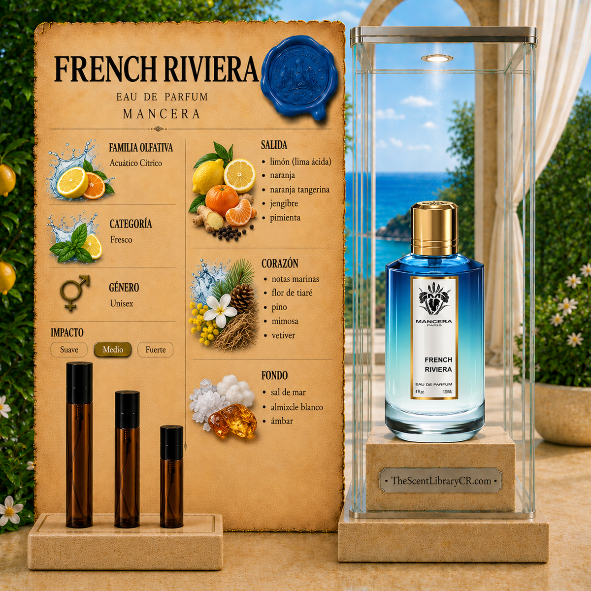 Imagen de notas de Mancera French Riviera