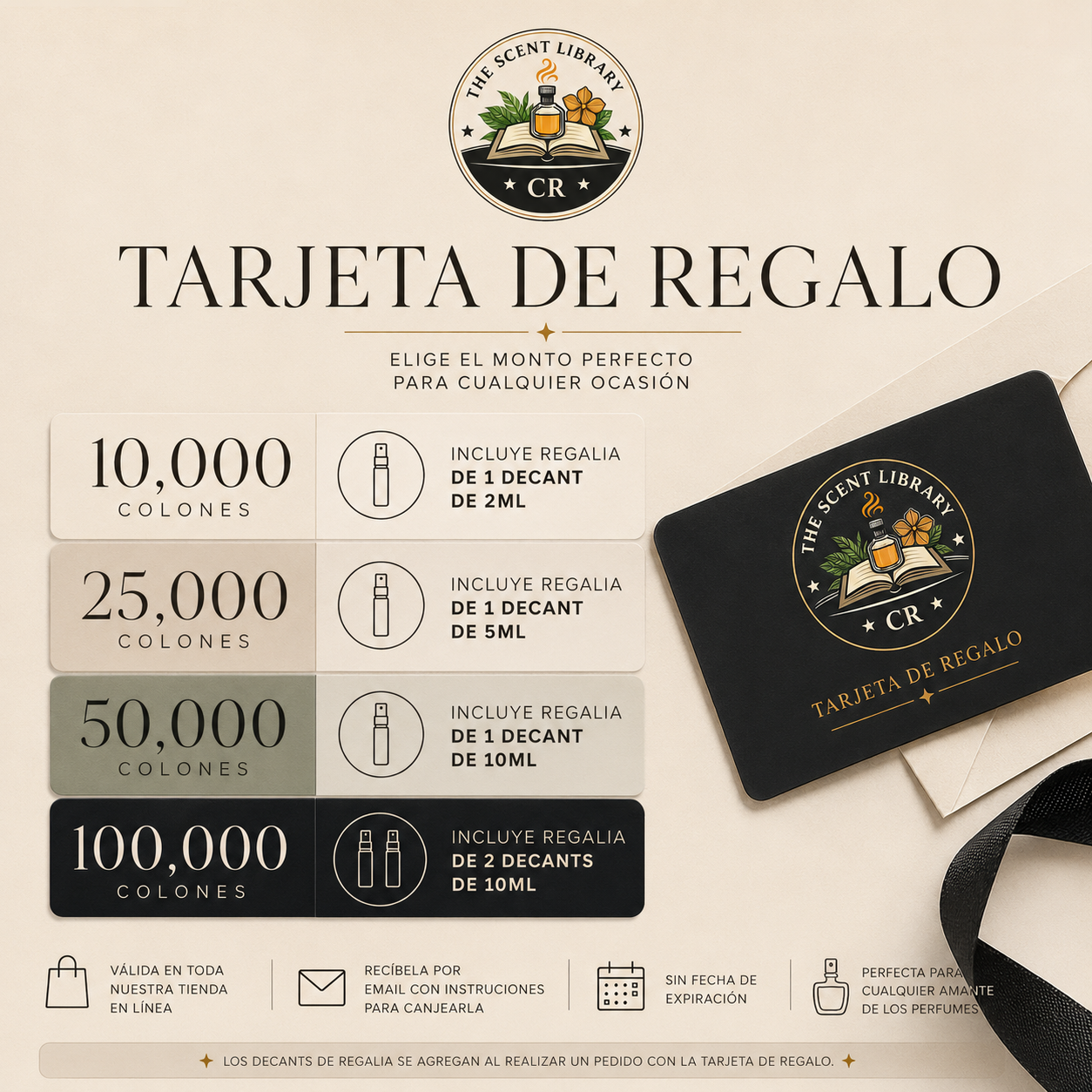 The Scent Library CR Gift Card