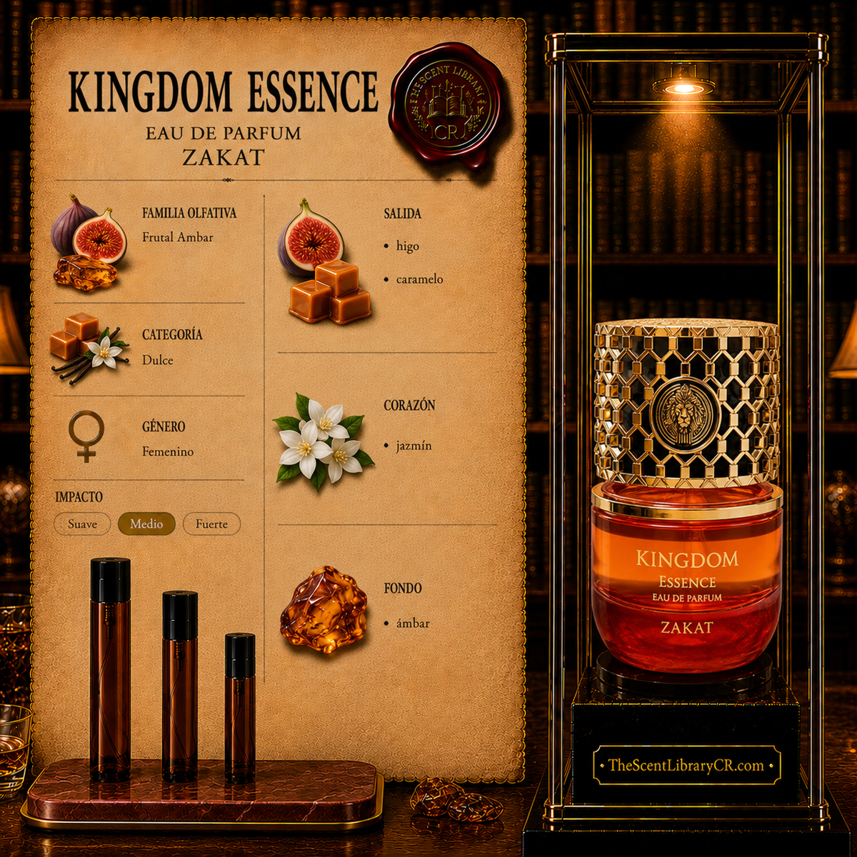 Imagen de notas de Zakat Kingdom Essence