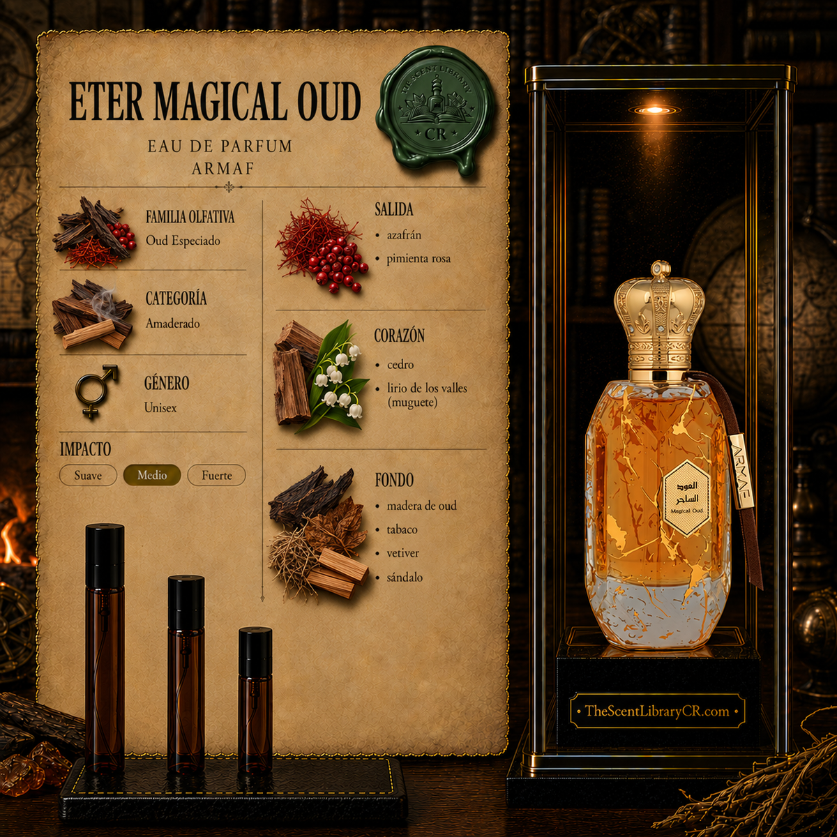 Imagen de notas de Armaf Eter Magical Oud