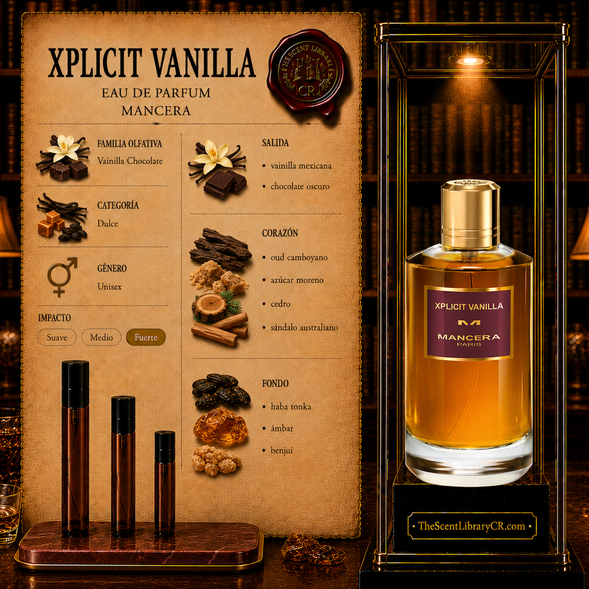 Imagen de notas de Mancera Xplicit Vanilla