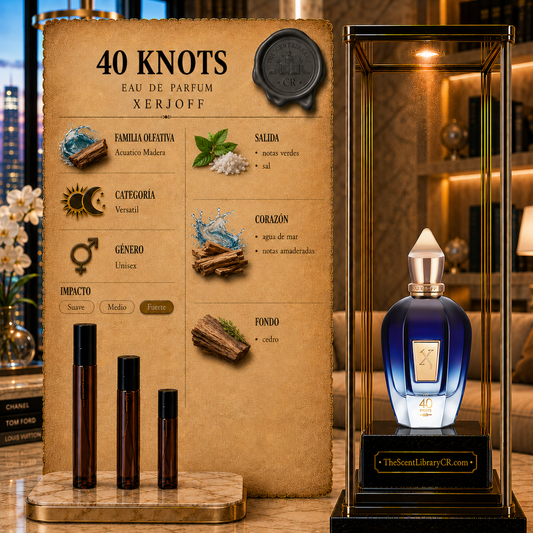 Imagen de notas de Xerjoff 40 Knots