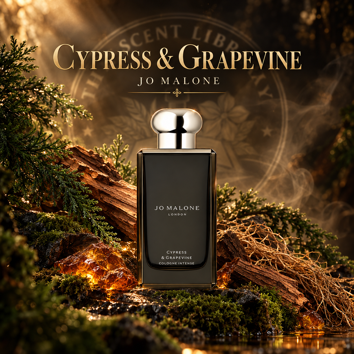 Imagen visual de Jo Malone Cypress & Grapevine Cologne Intense