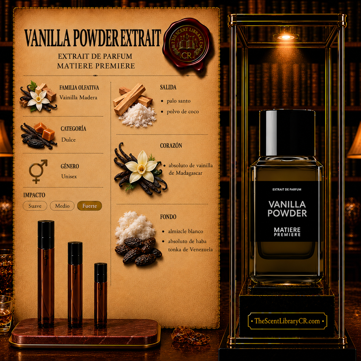 Imagen de notas de Matiere Premiere Vanilla Powder Extrait
