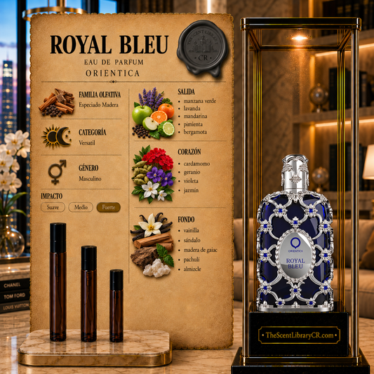 Imagen de notas de Orientica Royal Bleu