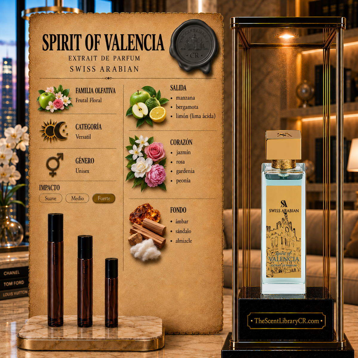 Imagen de notas de Swiss Arabian Spirit Of Valencia