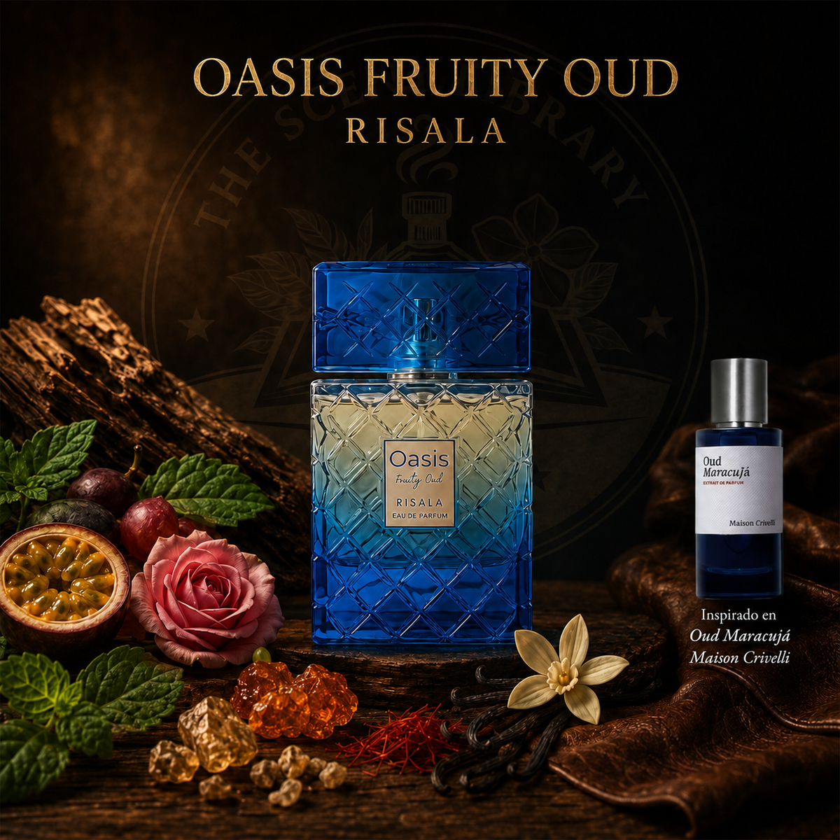 Imagen visual de Risala Oasis Fruity Oud